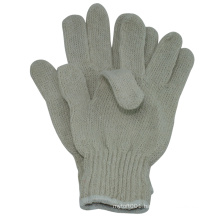 NMSAFETY industrial cheap natural polycotton string knitted construction gloves